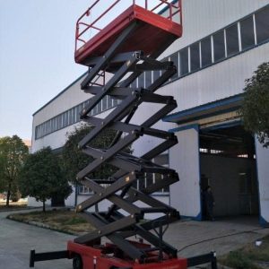 thang nâng người 9m tải 500kg
