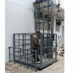 Thang nâng hàng thủy lực 500kg nâng cao 5m